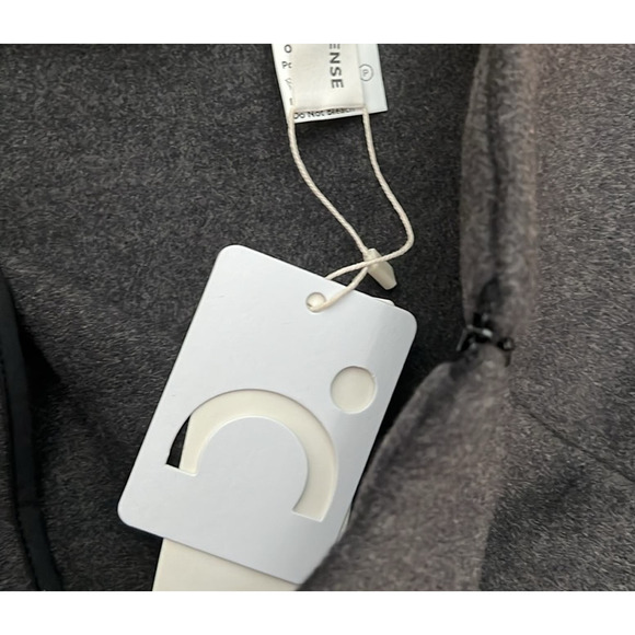 NWT FALL 2025! COMMENSE gray felt mini skirt white t… - Picture 4 of 6